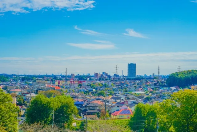 東村山市の風景