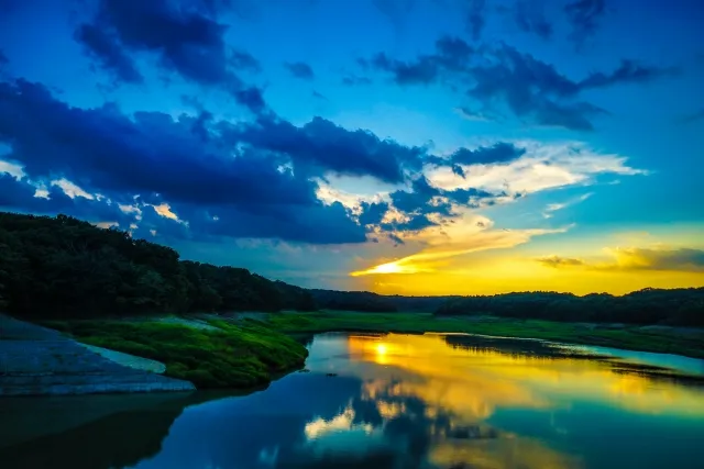 多摩湖（村山貯水池）
